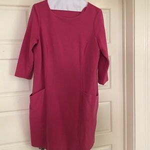 Mauve cotton dress